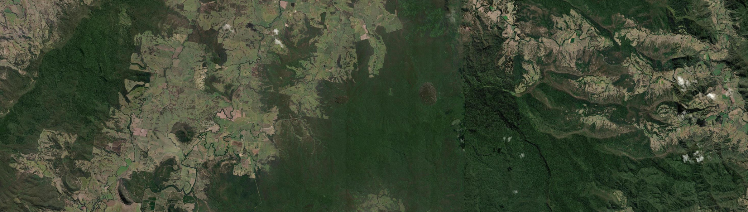 Aerial view of Brumby Plains, NSW