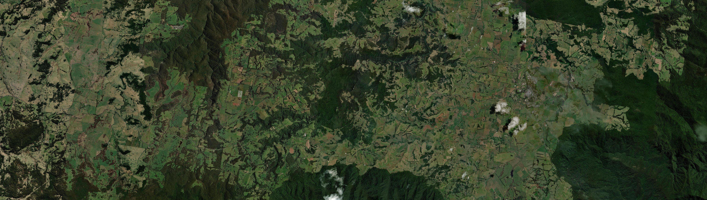 Aerial view of Fernbrook, NSW