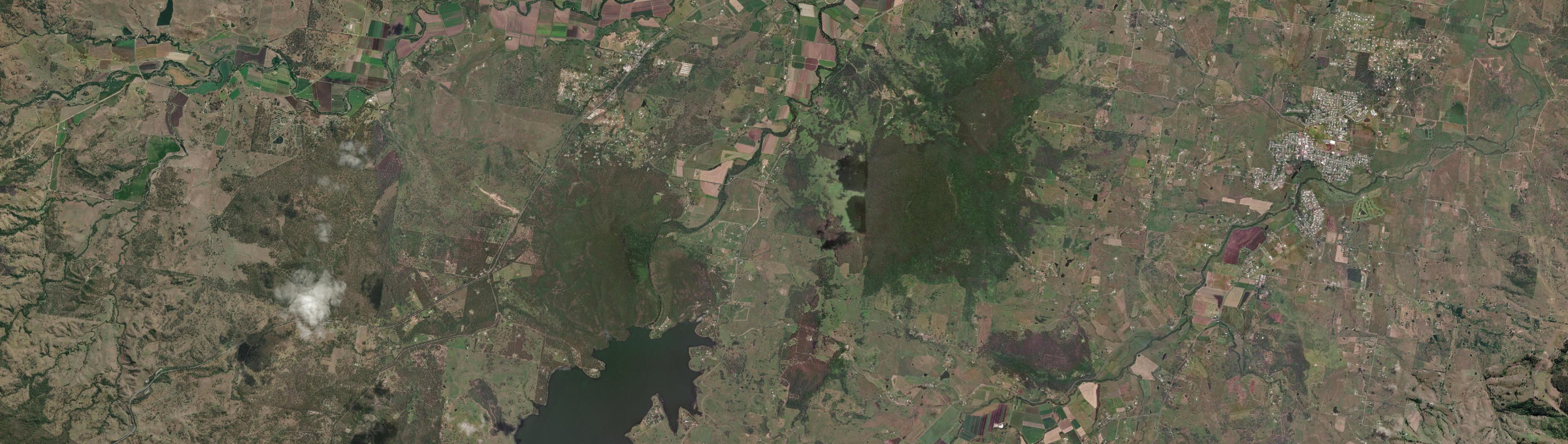 Aerial view of Charlwood, QLD
