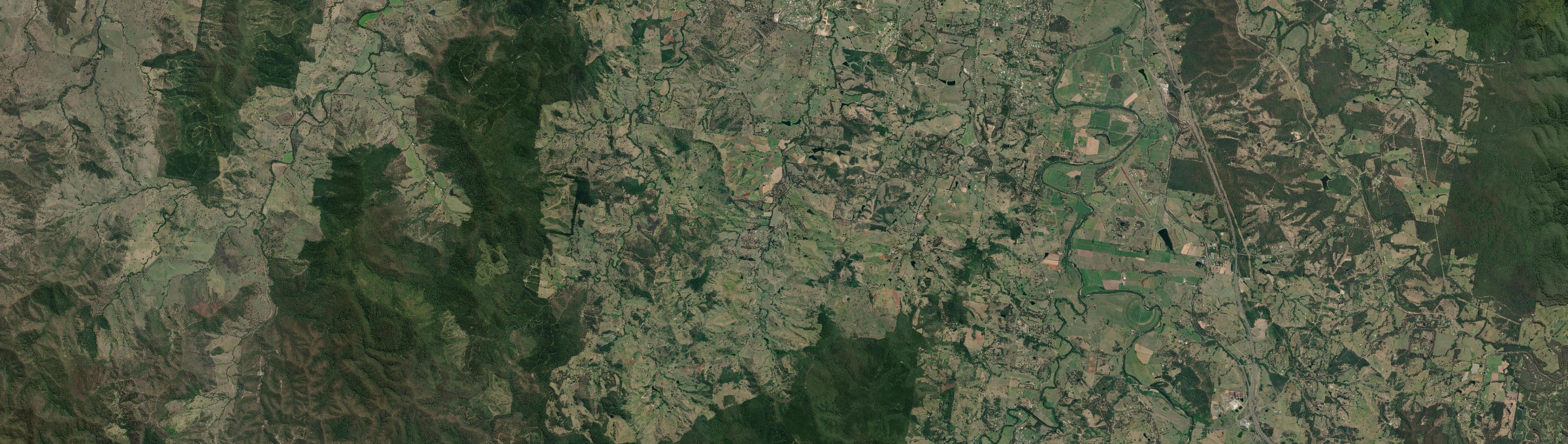 Aerial view of Mooloo, QLD
