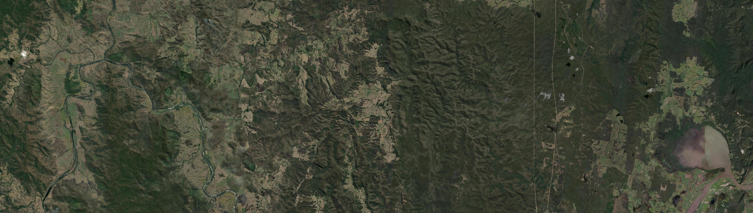 Aerial view of Coaldale, NSW