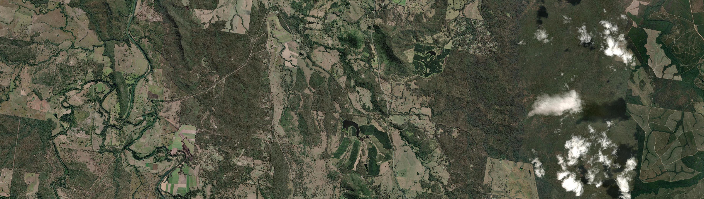 Aerial view of Gootchie, QLD