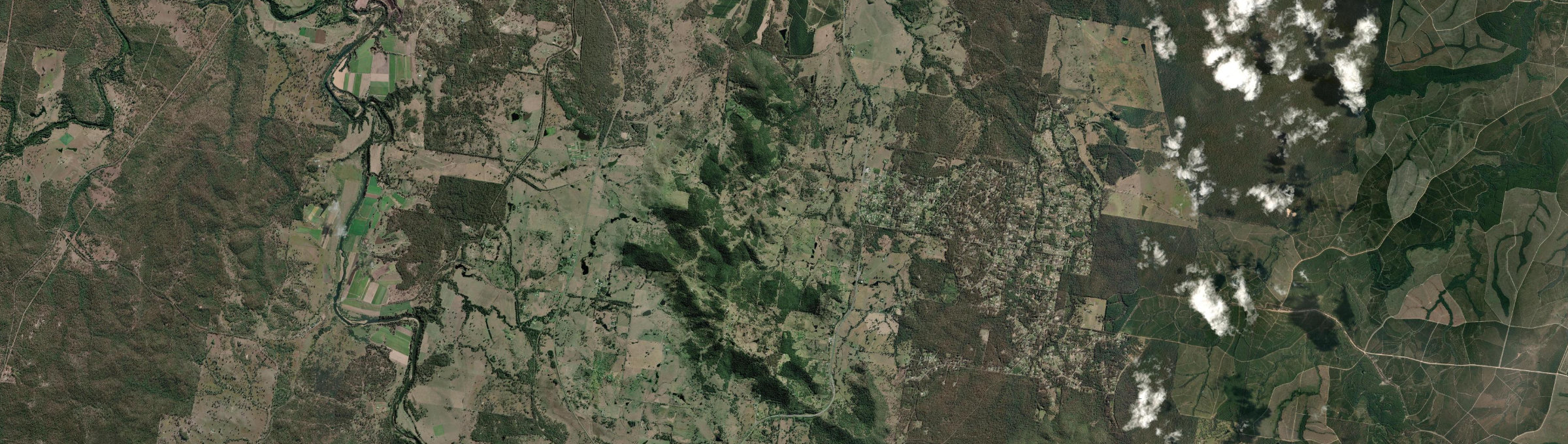 Aerial view of Kanigan, QLD