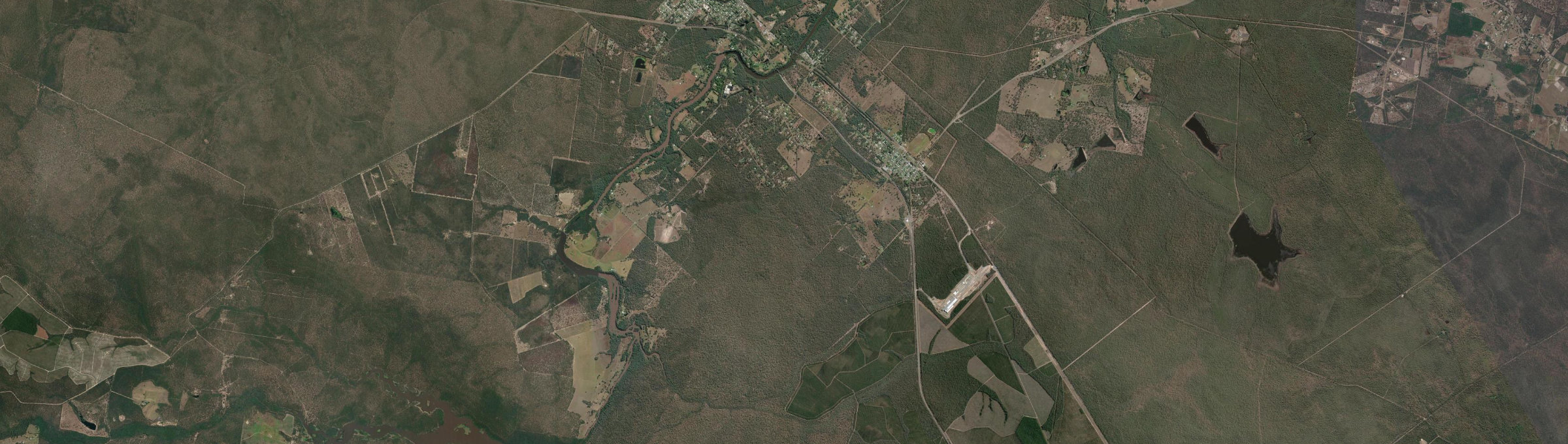 Aerial view of Torbanlea, QLD