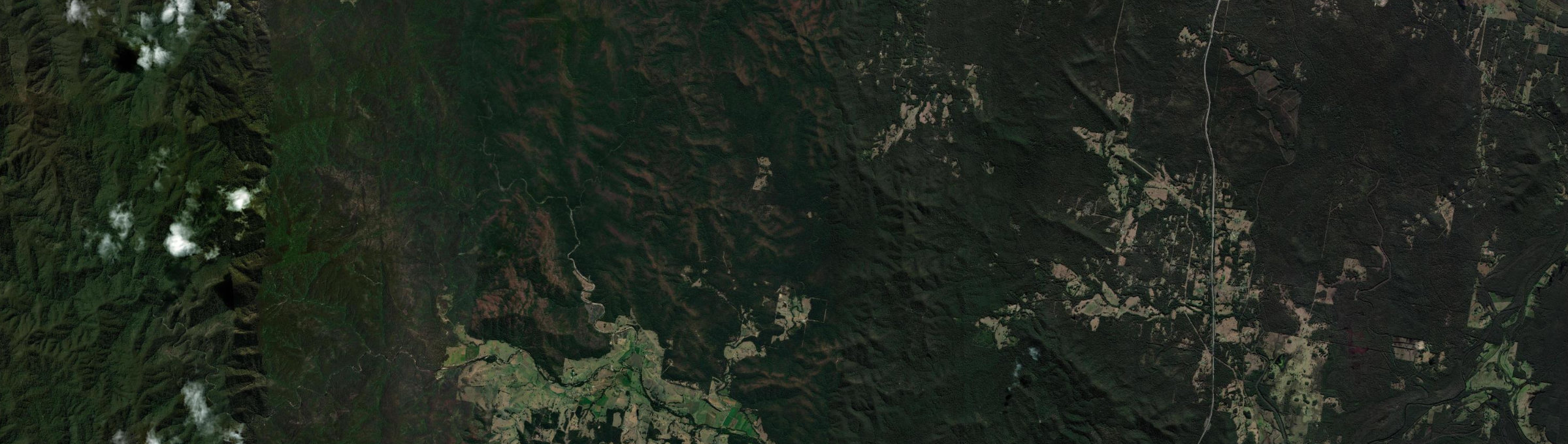 Aerial view of Marlo Merrican, NSW