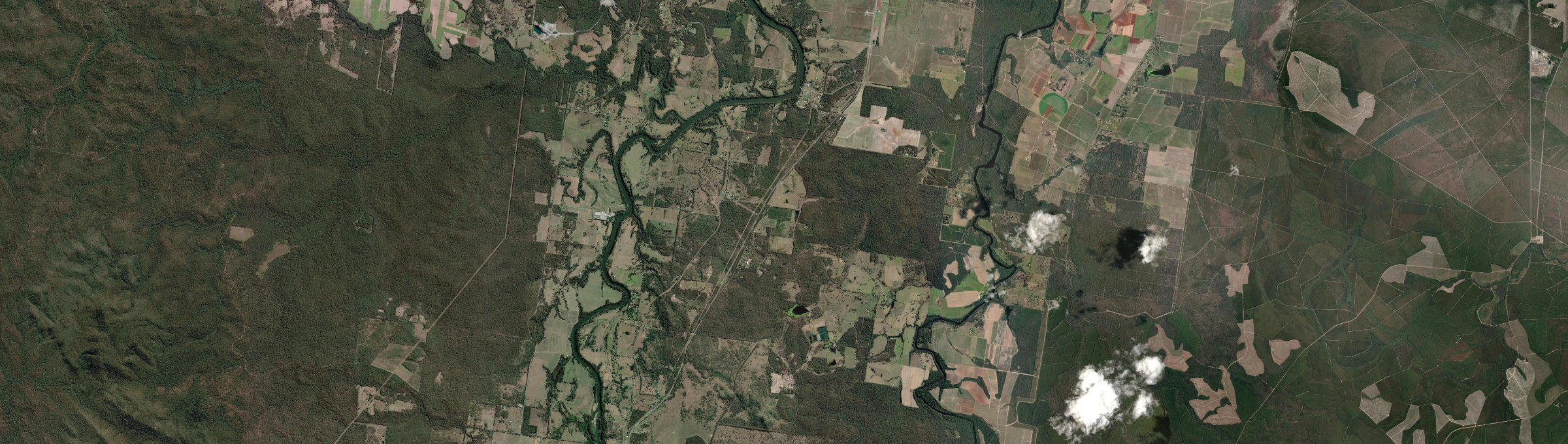 Aerial view of Owanyilla, QLD