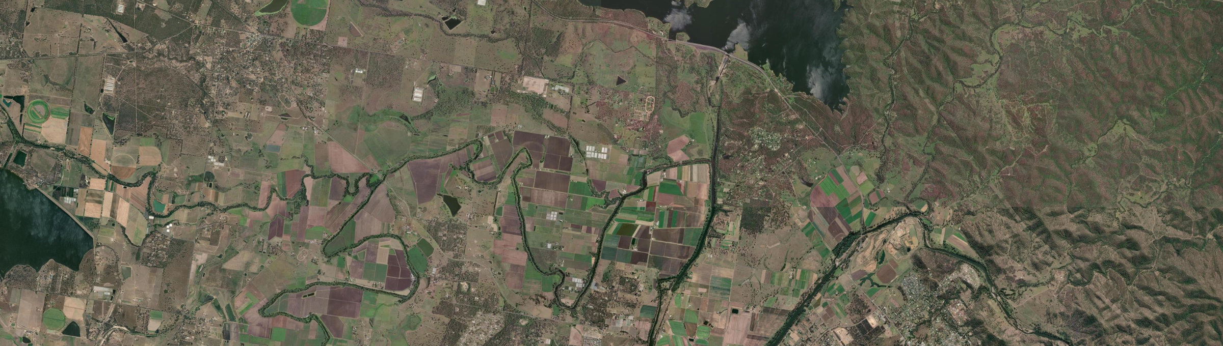 Aerial view of Patrick Estate, QLD