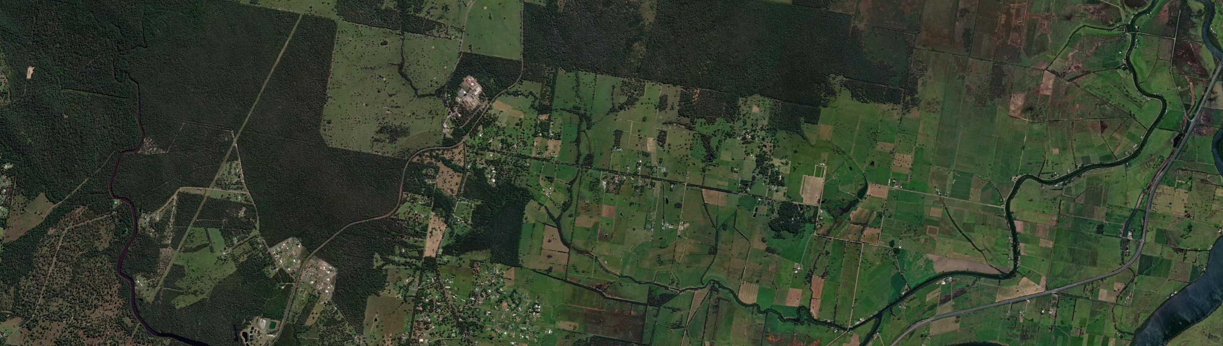 Aerial view of Kundle Kundle, NSW