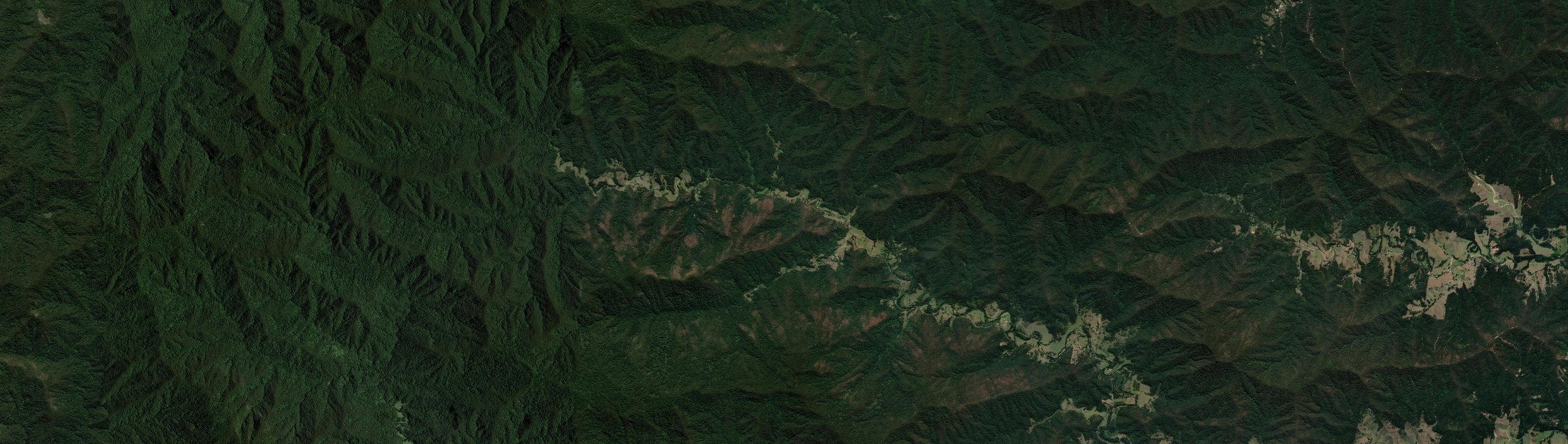 Aerial view of Girralong, NSW