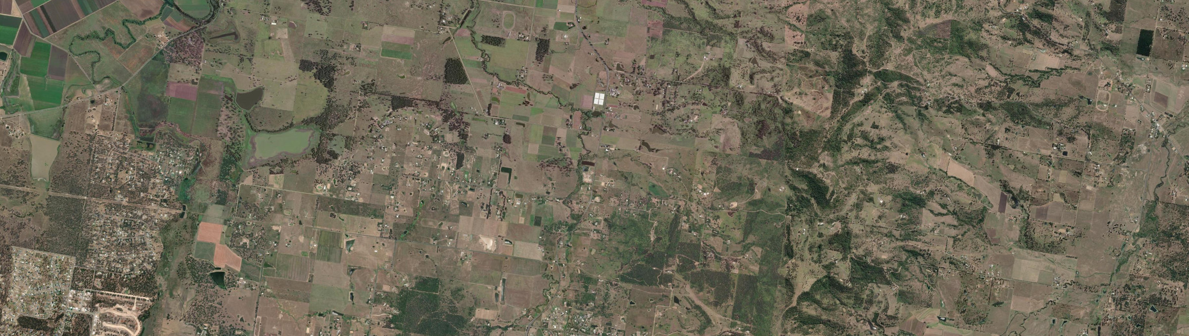 Aerial view of Coolana, QLD