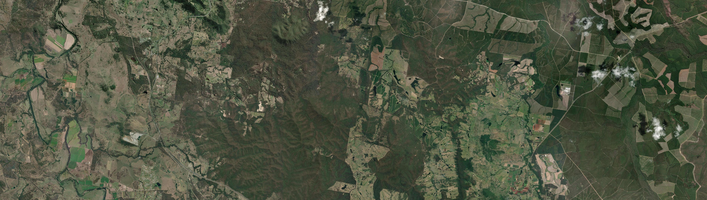 Aerial view of Anderleigh, QLD