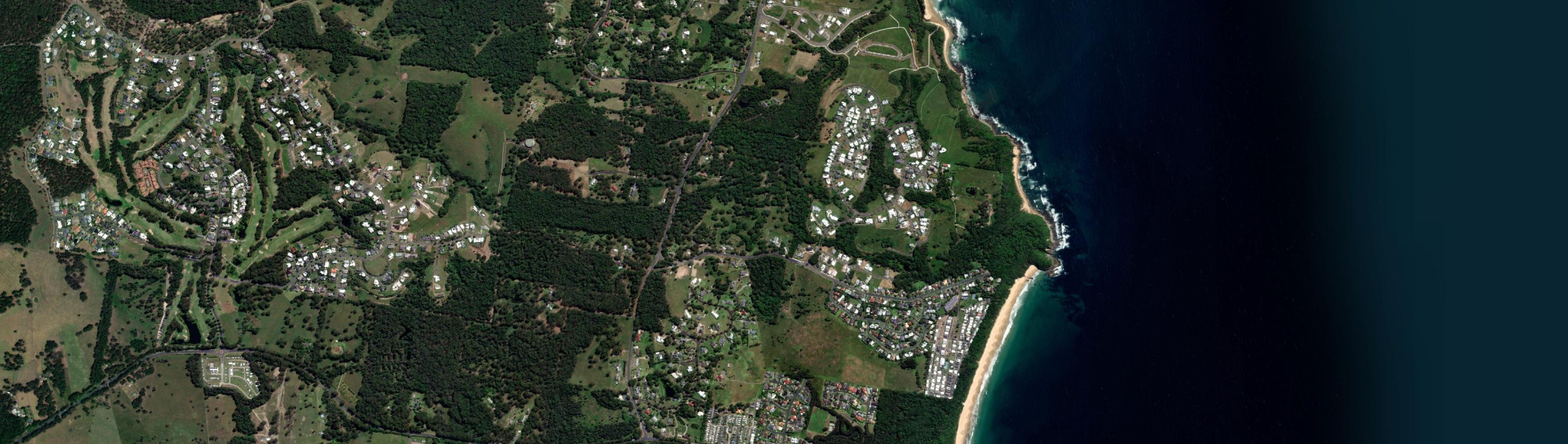 Aerial view of Red Head, NSW