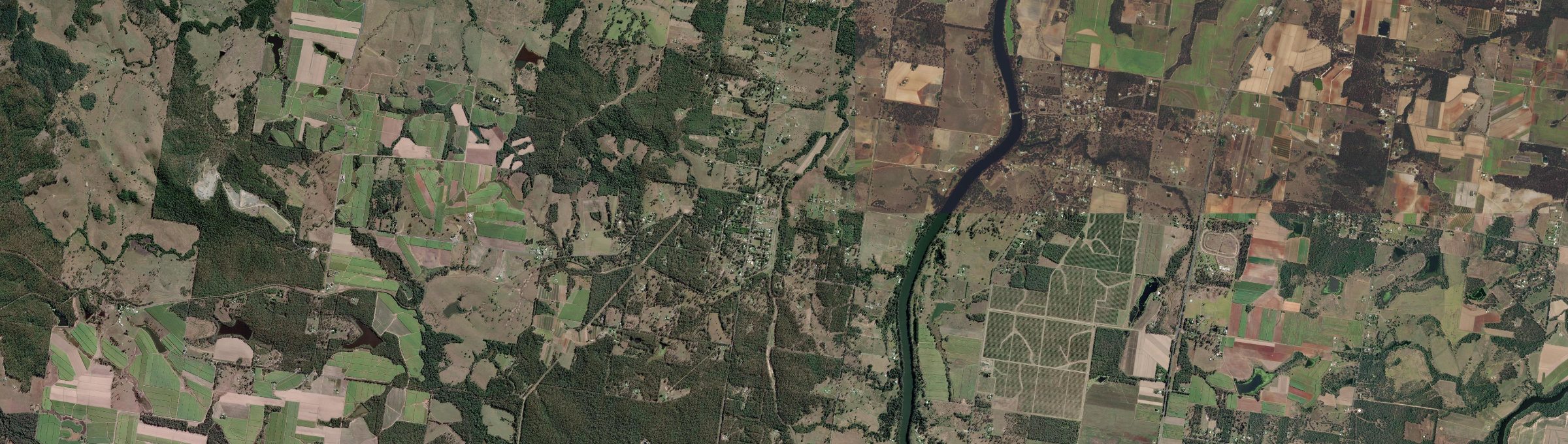 Aerial view of Mungar, QLD