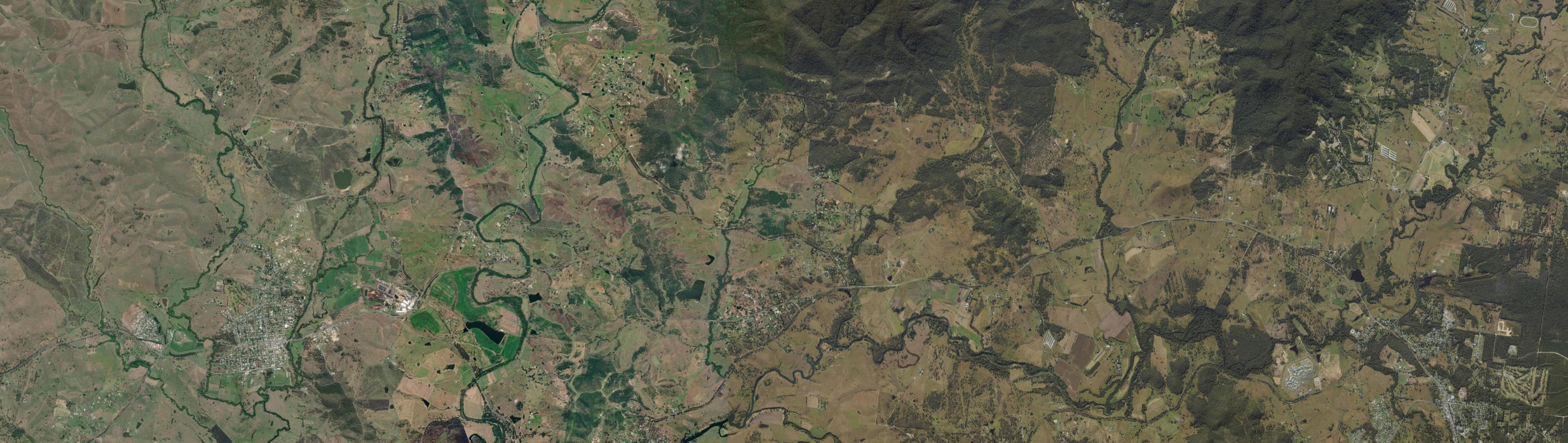 Aerial view of Royston, QLD