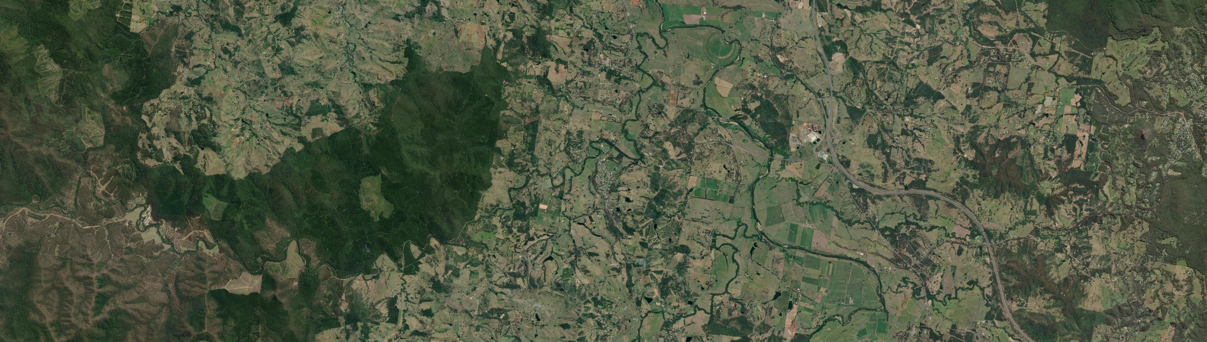 Aerial view of Amamoor, QLD