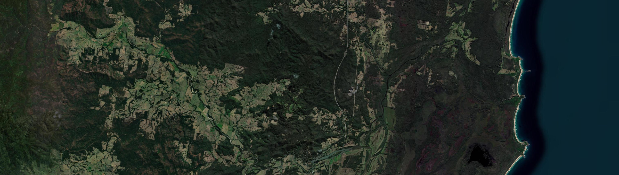 Aerial view of Cooperabung, NSW