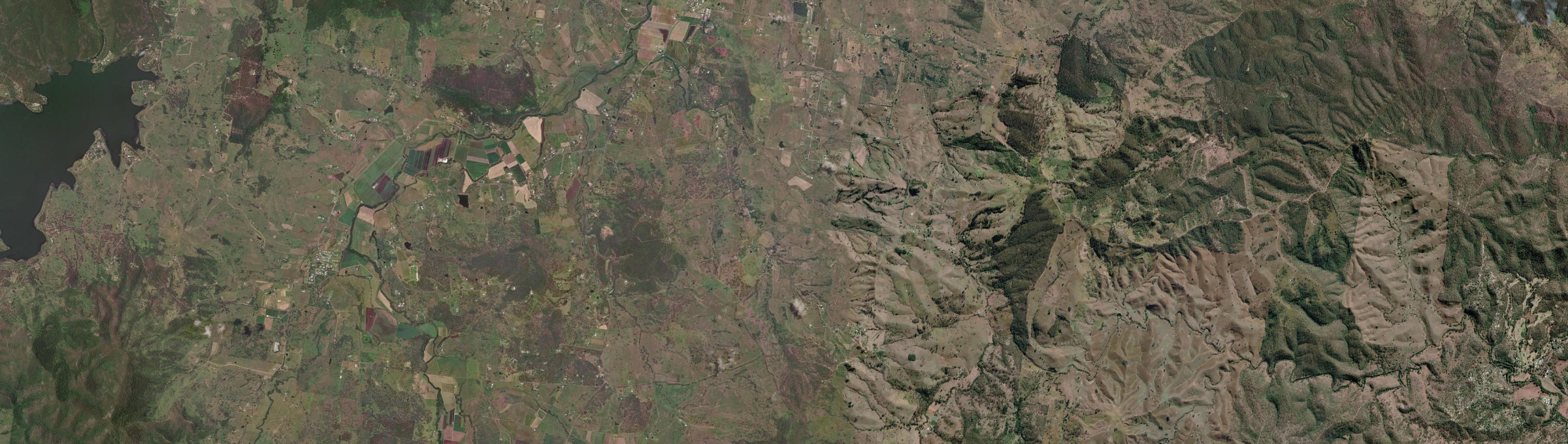 Aerial view of Bunburra, QLD