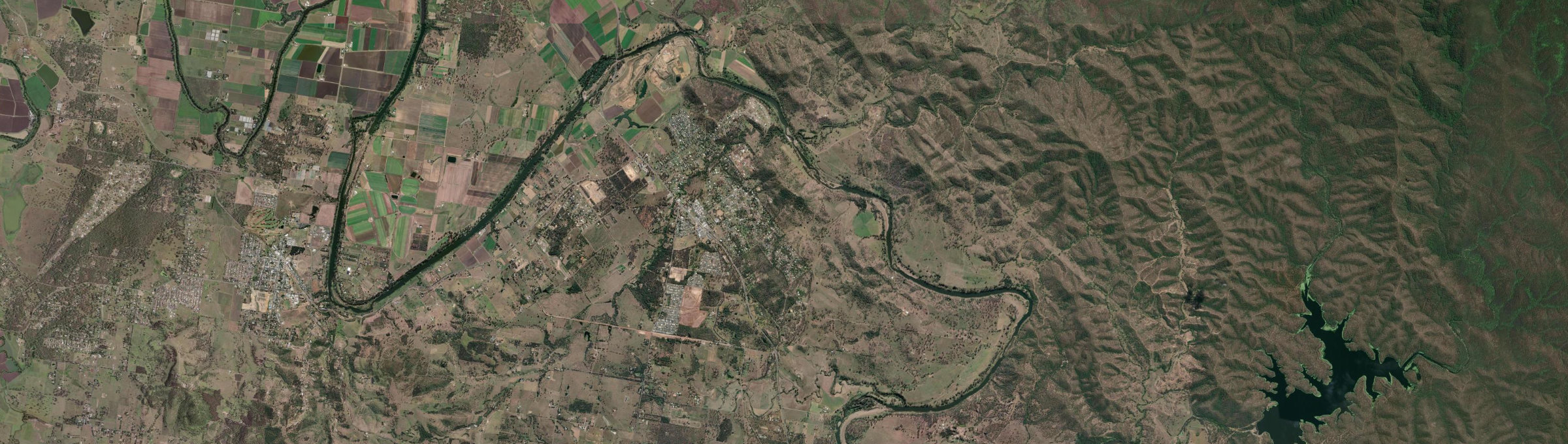 Aerial view of Fernvale (Qld), QLD