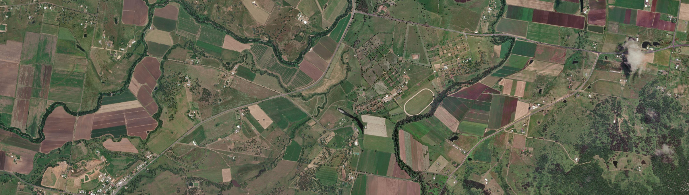 Aerial view of Morwincha, QLD