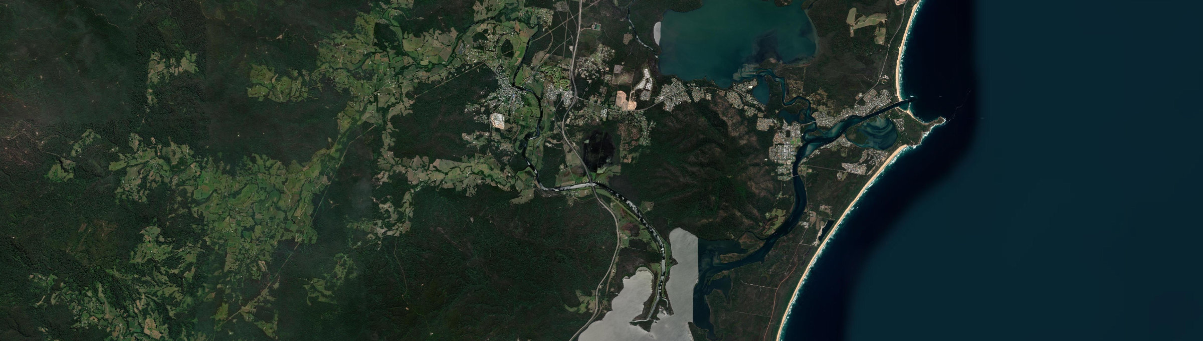 Aerial view of Kew (NSW), NSW
