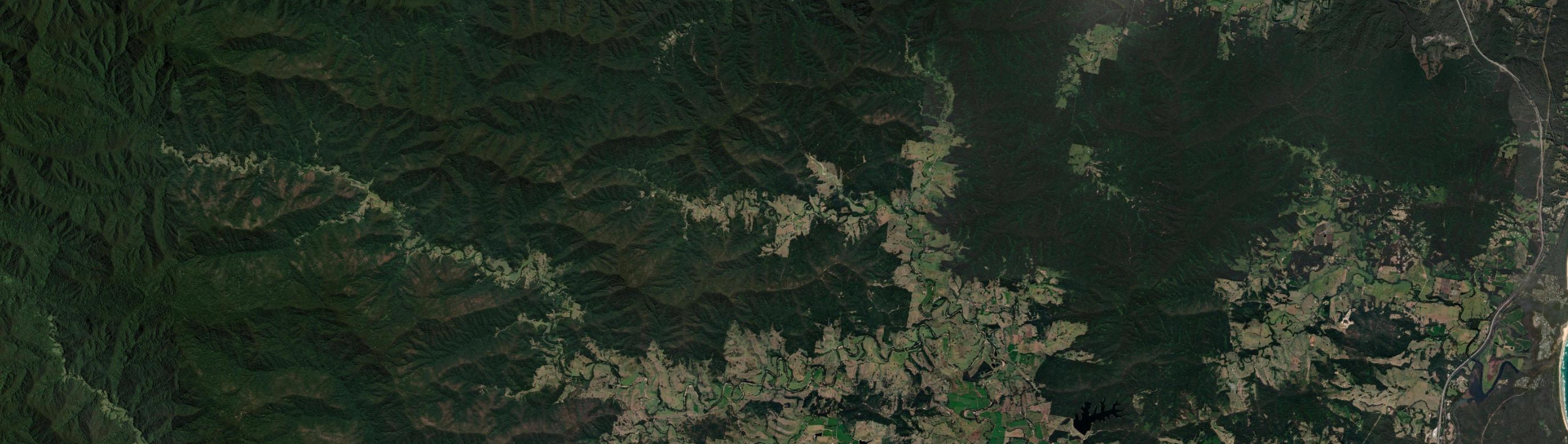 Aerial view of Missabotti, NSW