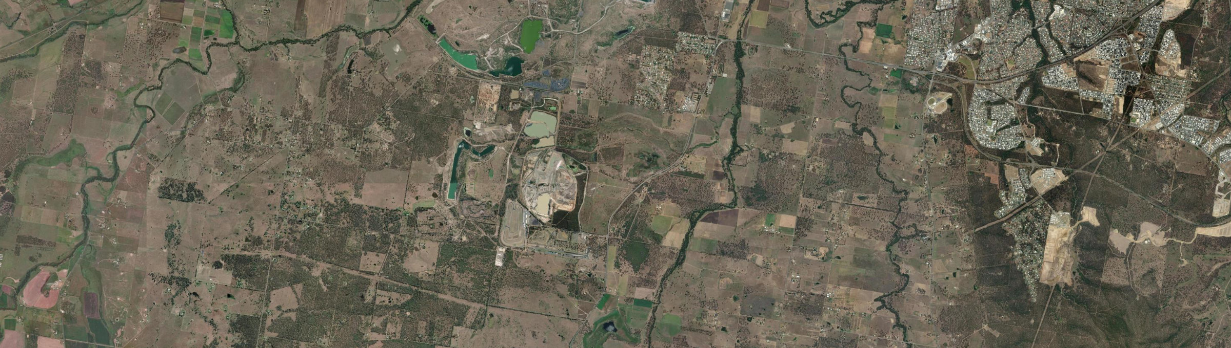 Aerial view of Willowbank, QLD