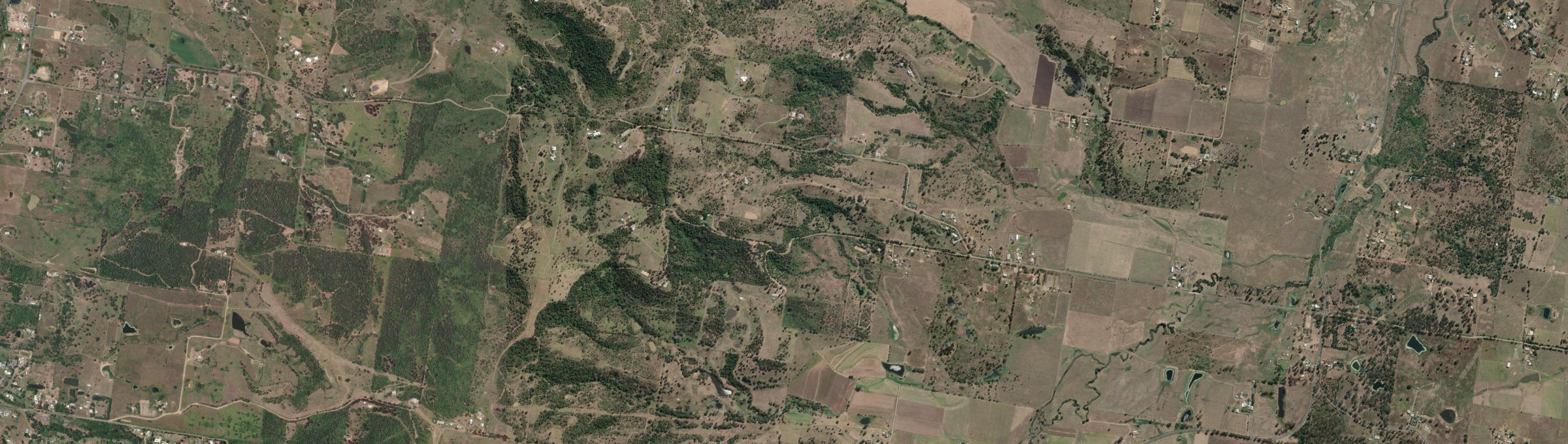 Aerial view of Lark Hill, QLD