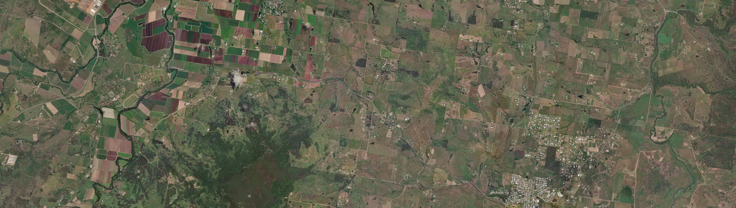 Aerial view of Templin, QLD
