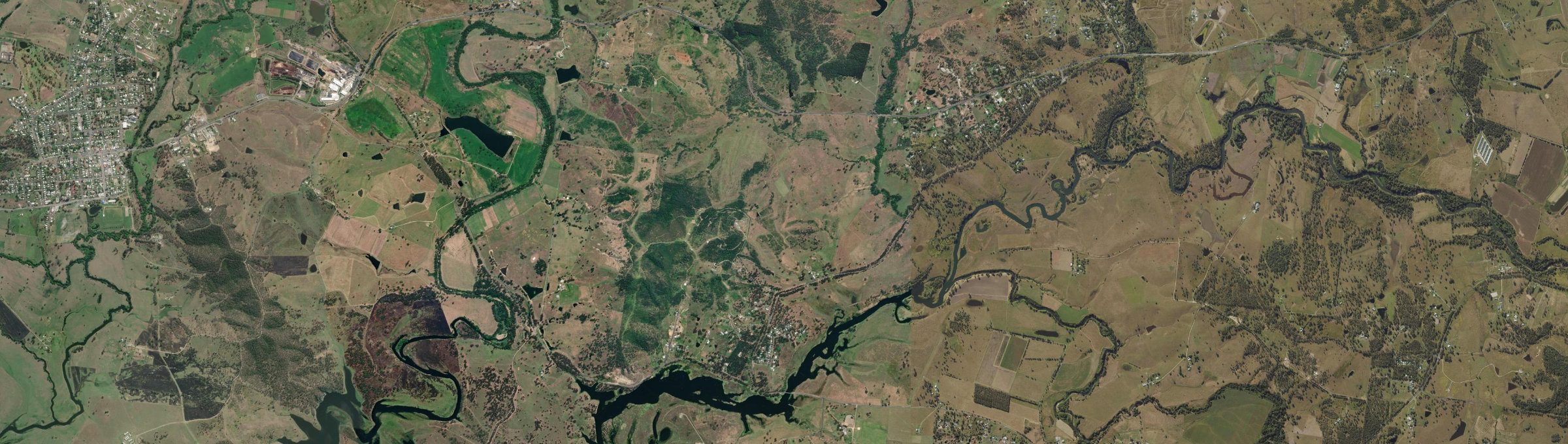 Aerial view of Villeneuve, QLD
