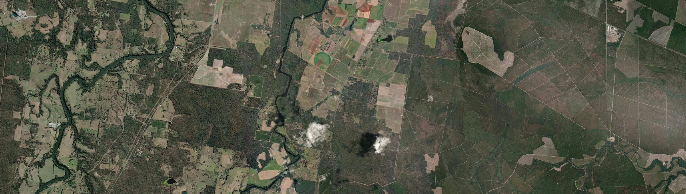 Aerial view of Magnolia, QLD
