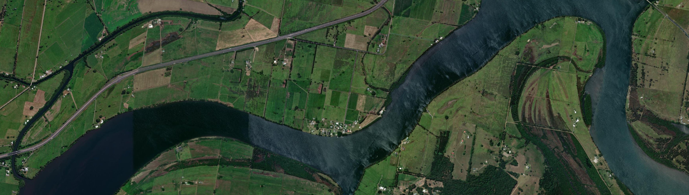 Aerial view of Croki, NSW