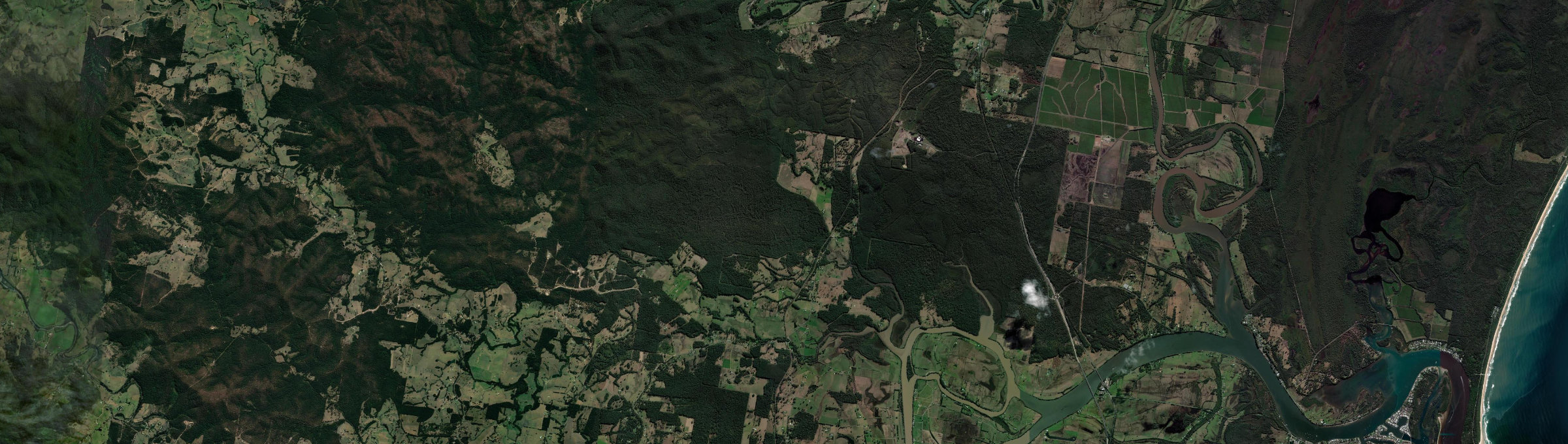 Aerial view of Pembrooke, NSW