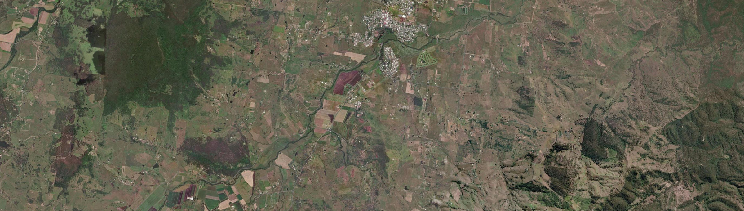 Aerial view of Dugandan, QLD