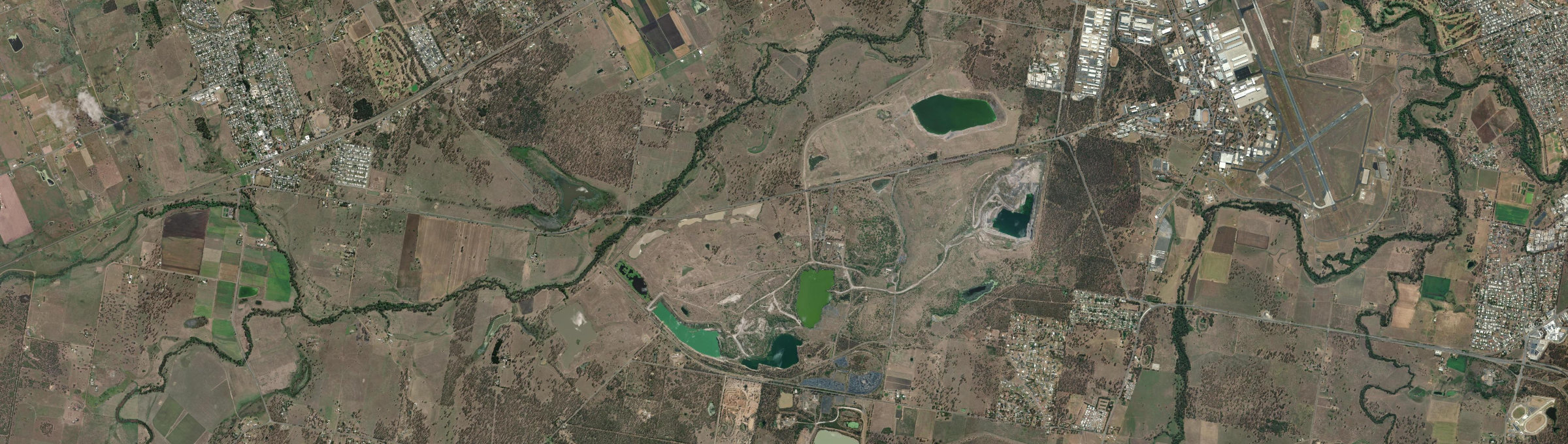 Aerial view of Jeebropilly, QLD