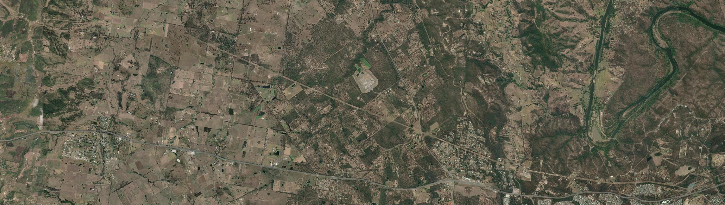 Aerial view of Ironbark (Qld), QLD