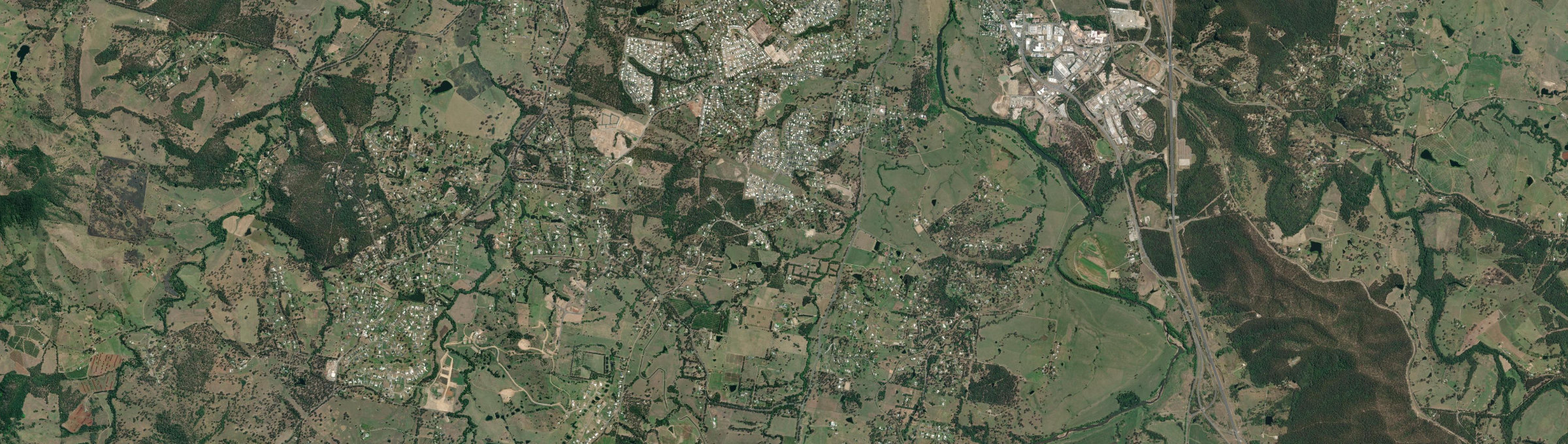 Aerial view of Jones Hill, QLD