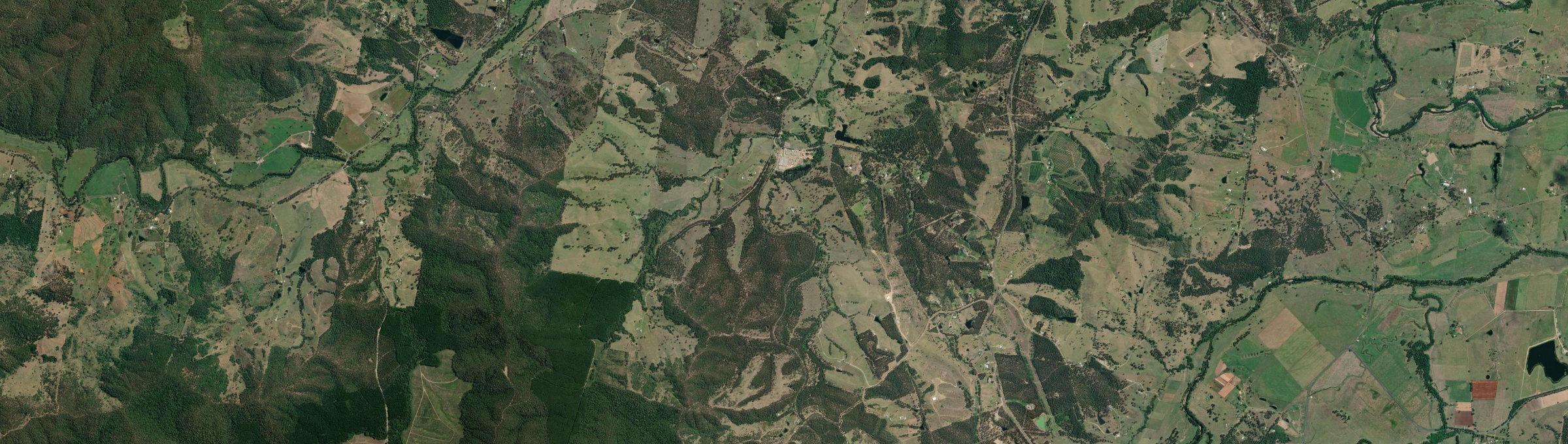 Aerial view of Melawondi, QLD