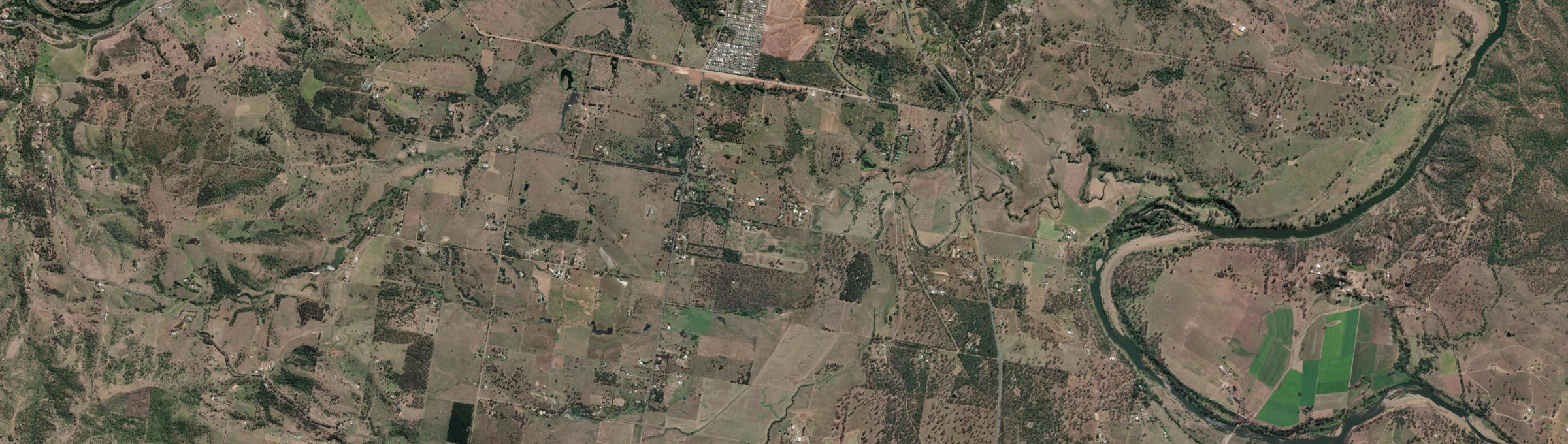 Aerial view of Fairney View, QLD