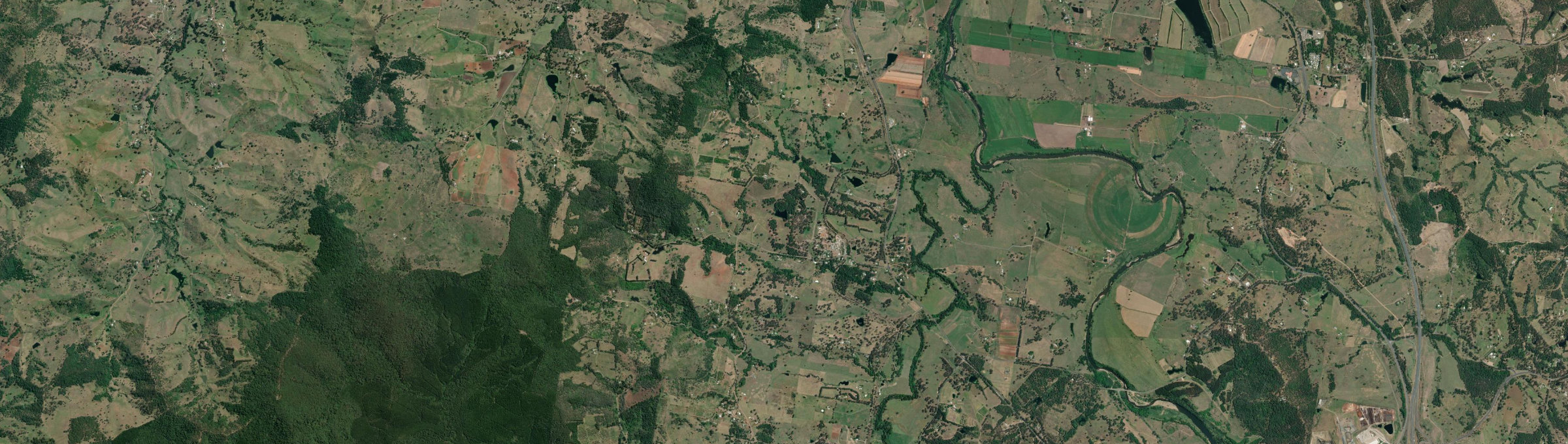 Aerial view of Dagun, QLD