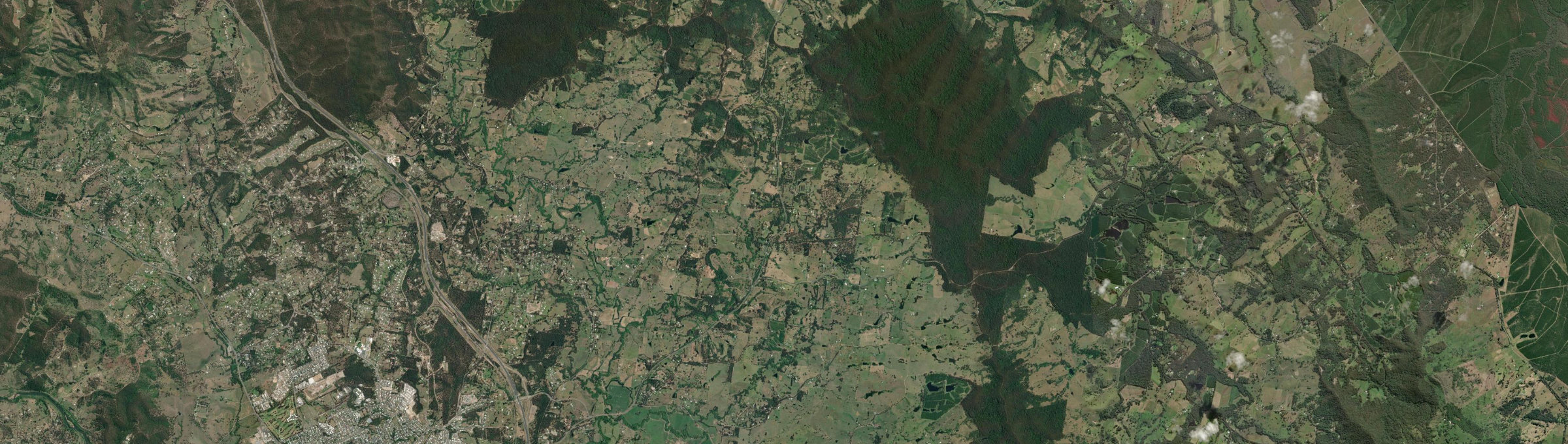 Aerial view of Canina, QLD