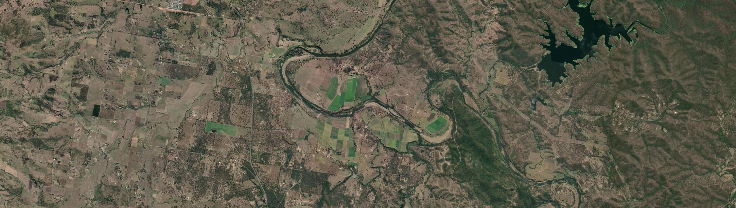 Aerial view of Borallon, QLD
