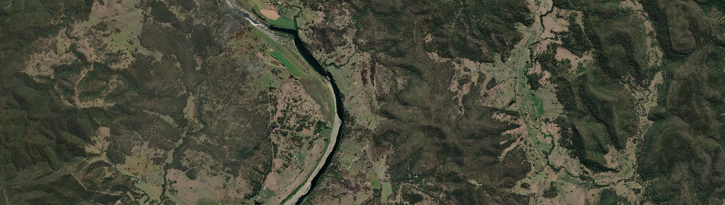 Aerial view of Newbold, NSW