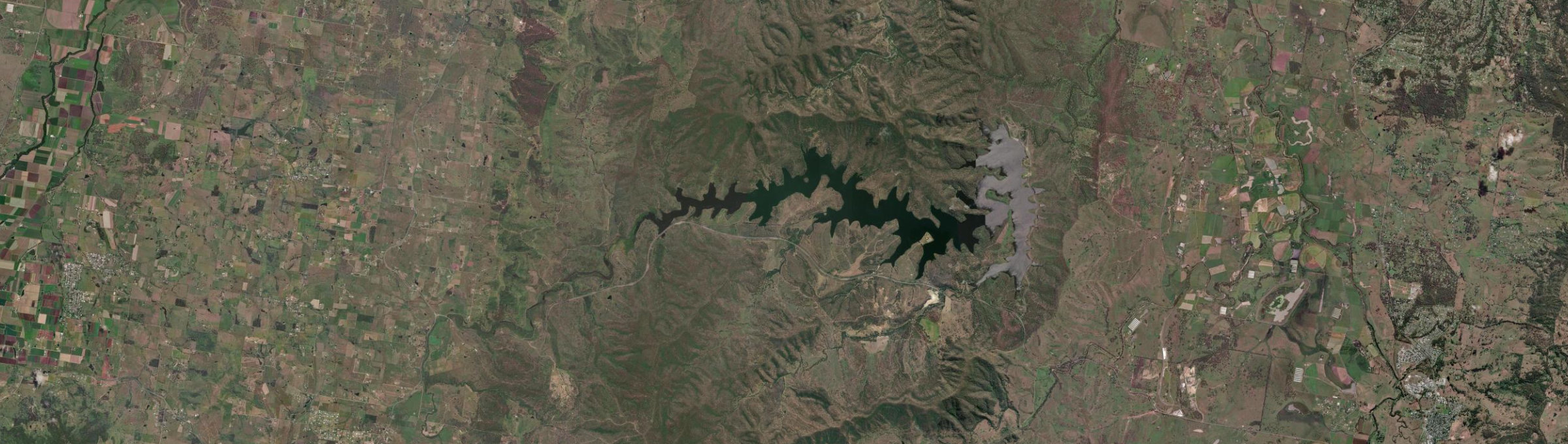 Aerial view of Wyaralong, QLD