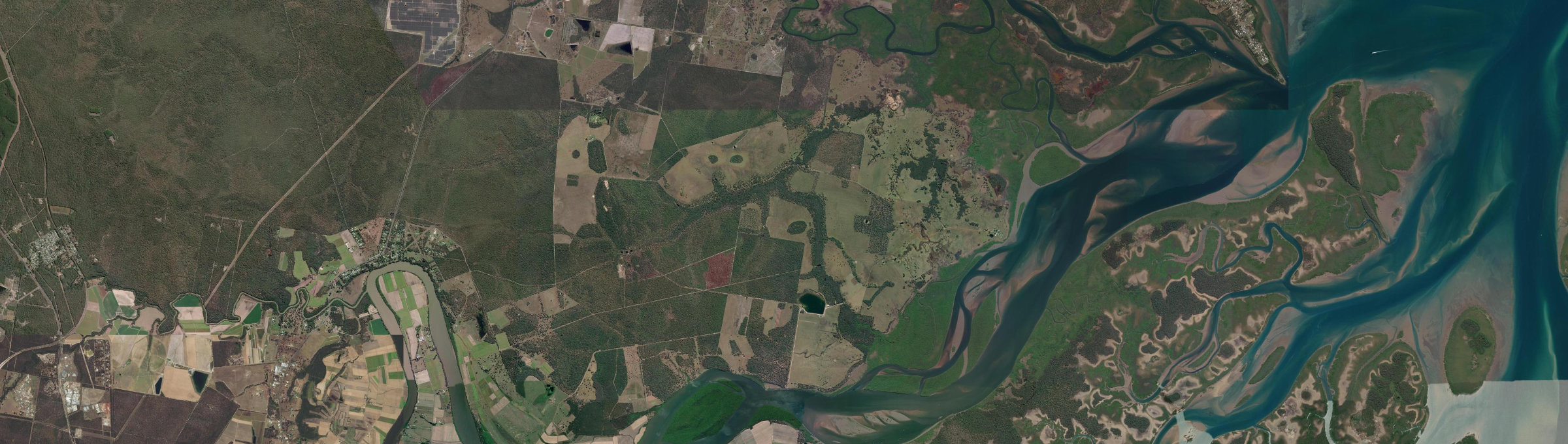 Aerial view of Tandora, QLD