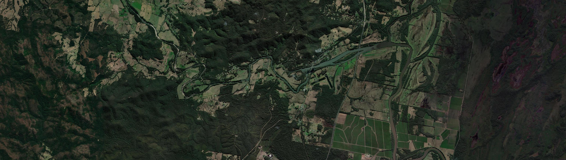 Aerial view of Telegraph Point, NSW