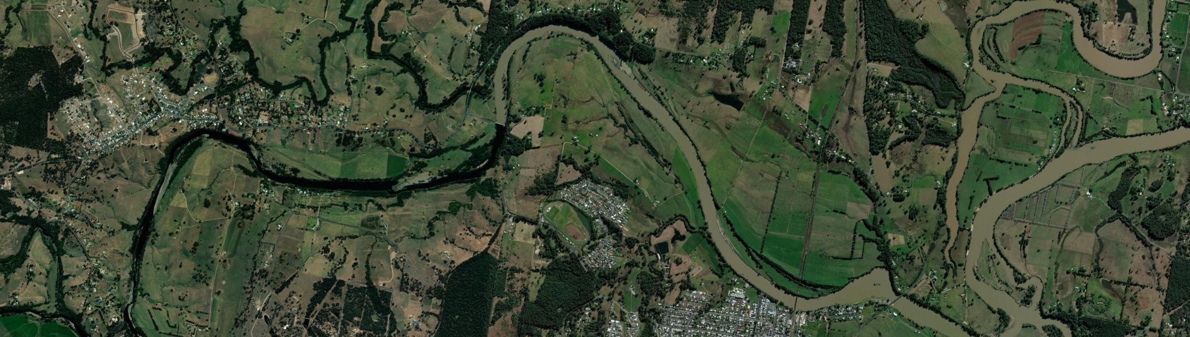 Aerial view of Crosslands, NSW