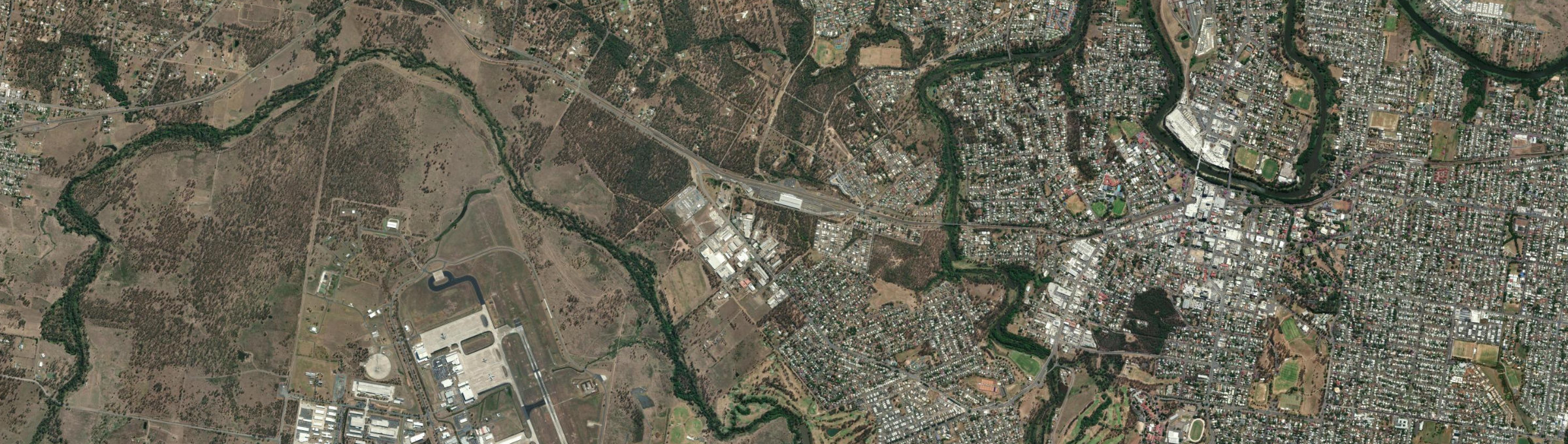 Aerial view of Wulkuraka, QLD