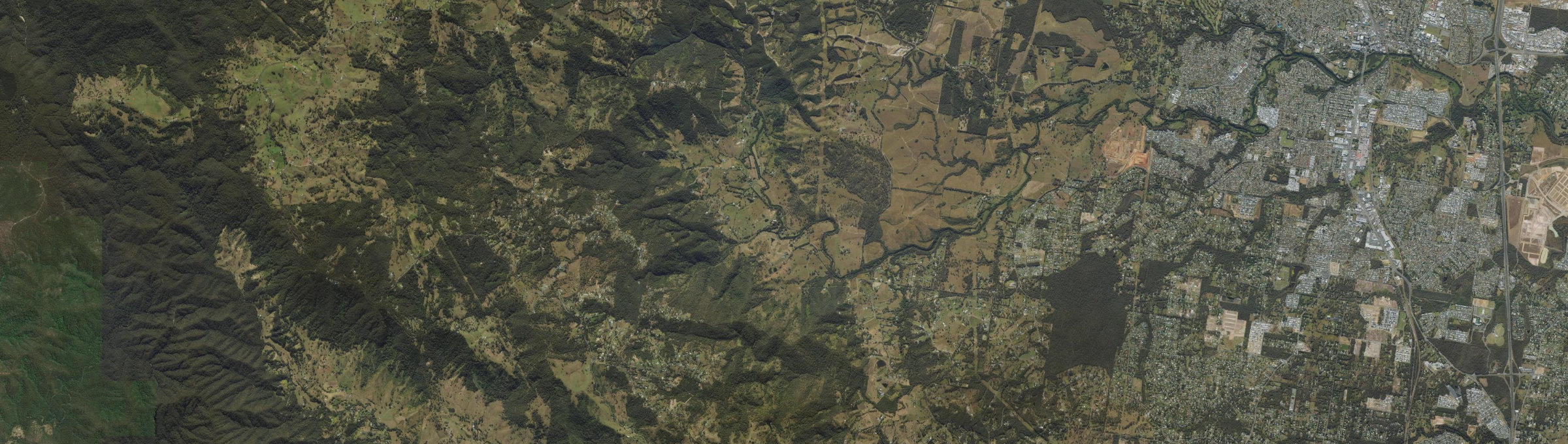Aerial view of Rocksberg, QLD