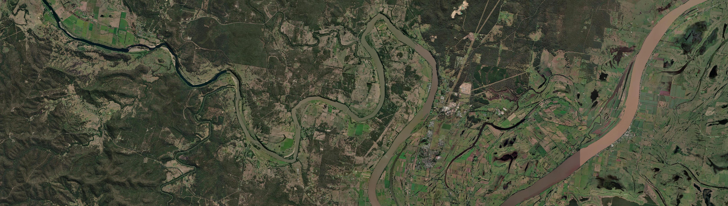Aerial view of Seelands, NSW