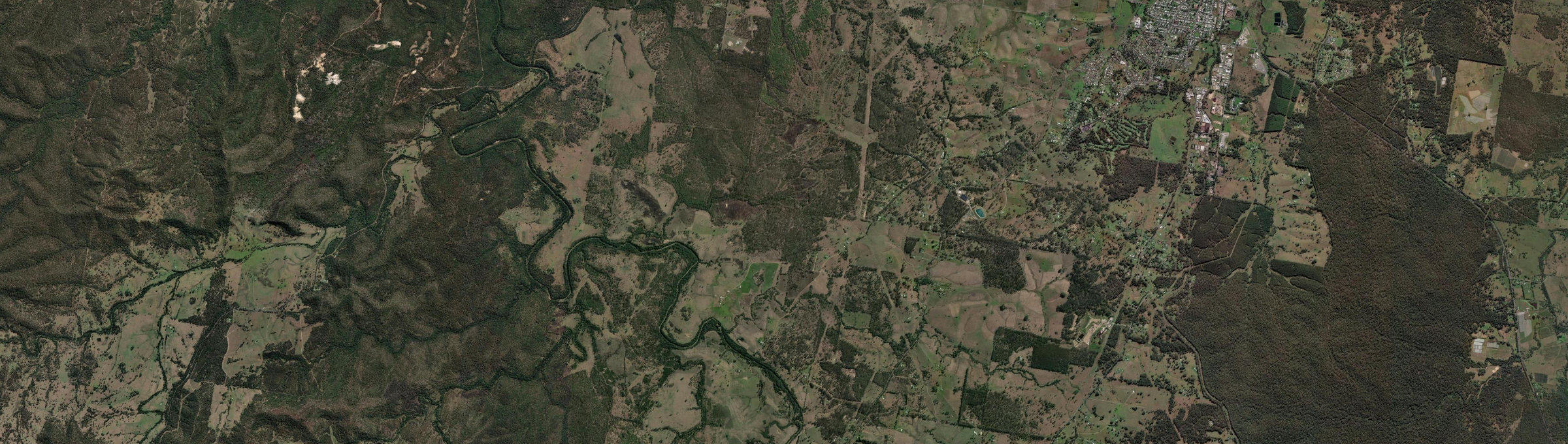 Aerial view of Rushforth, NSW